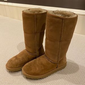 UGG Light Sand Brown Classic Tall Boots